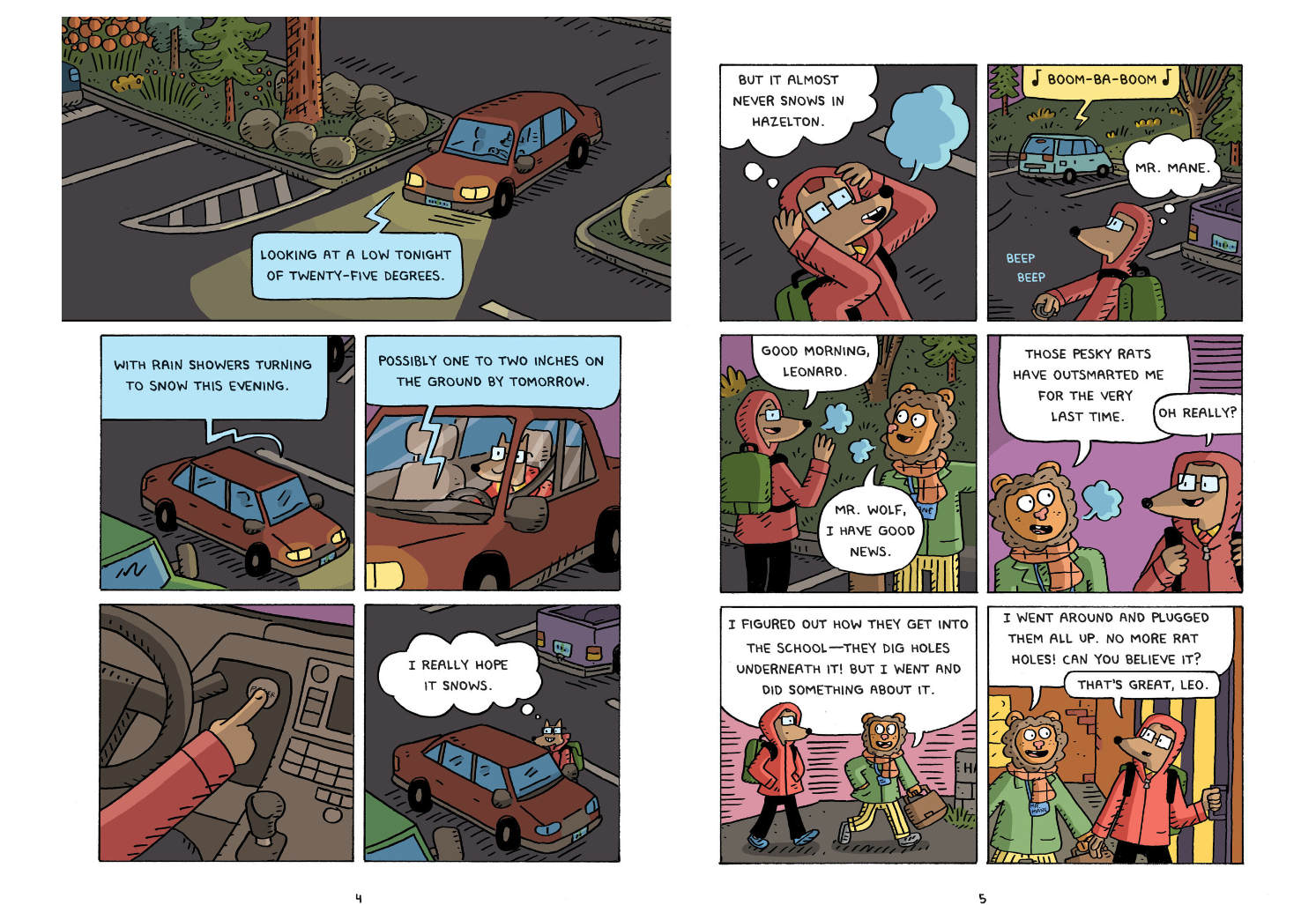 Mr. Wolf's Class Snow Day