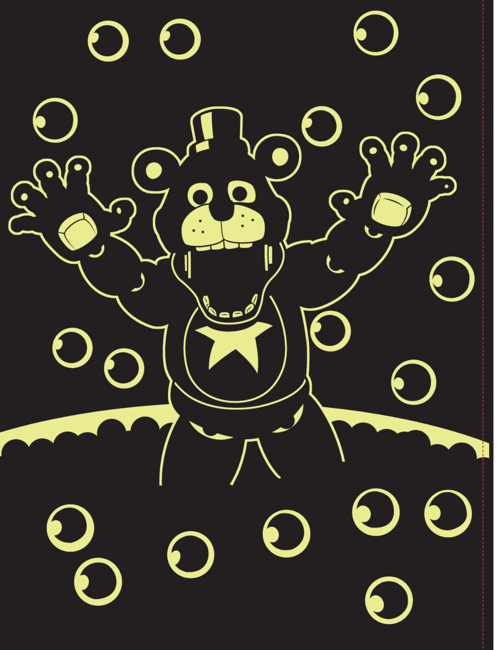 Scholastic The Official Five Nights At Freddy Colouring Book