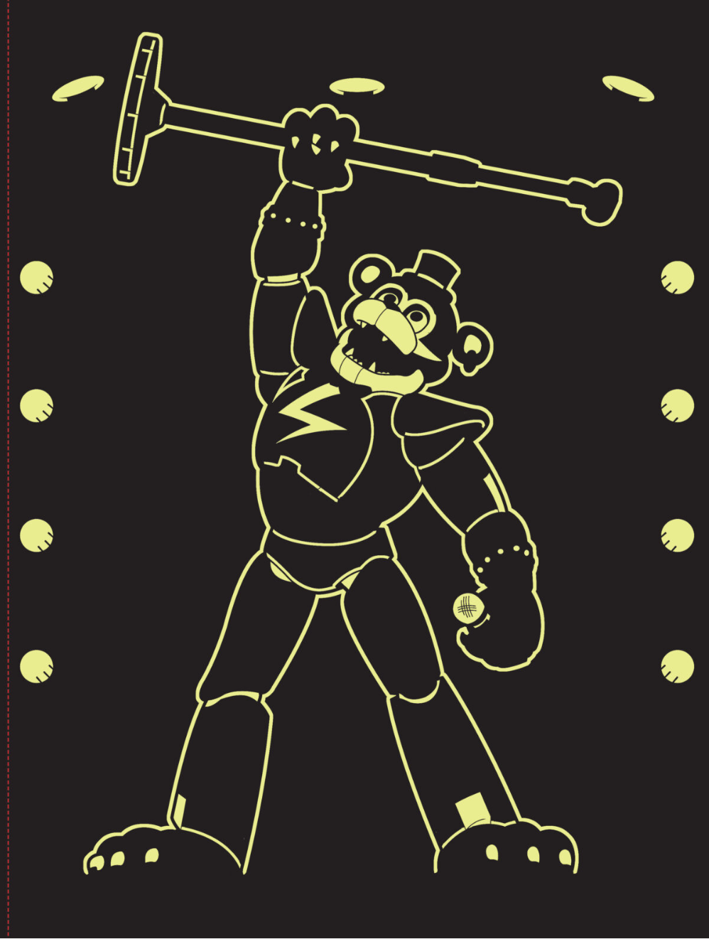 Scholastic The Official Five Nights At Freddy Colouring Book