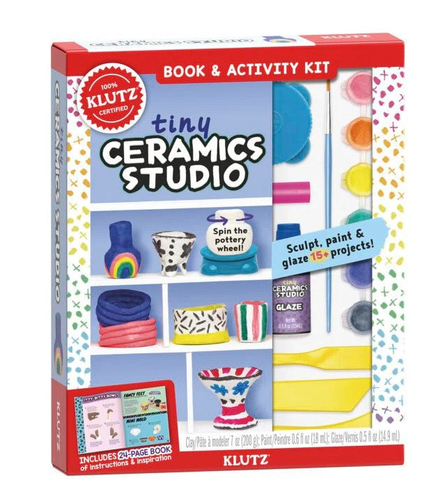 Klutz Tiny Ceramics Studio