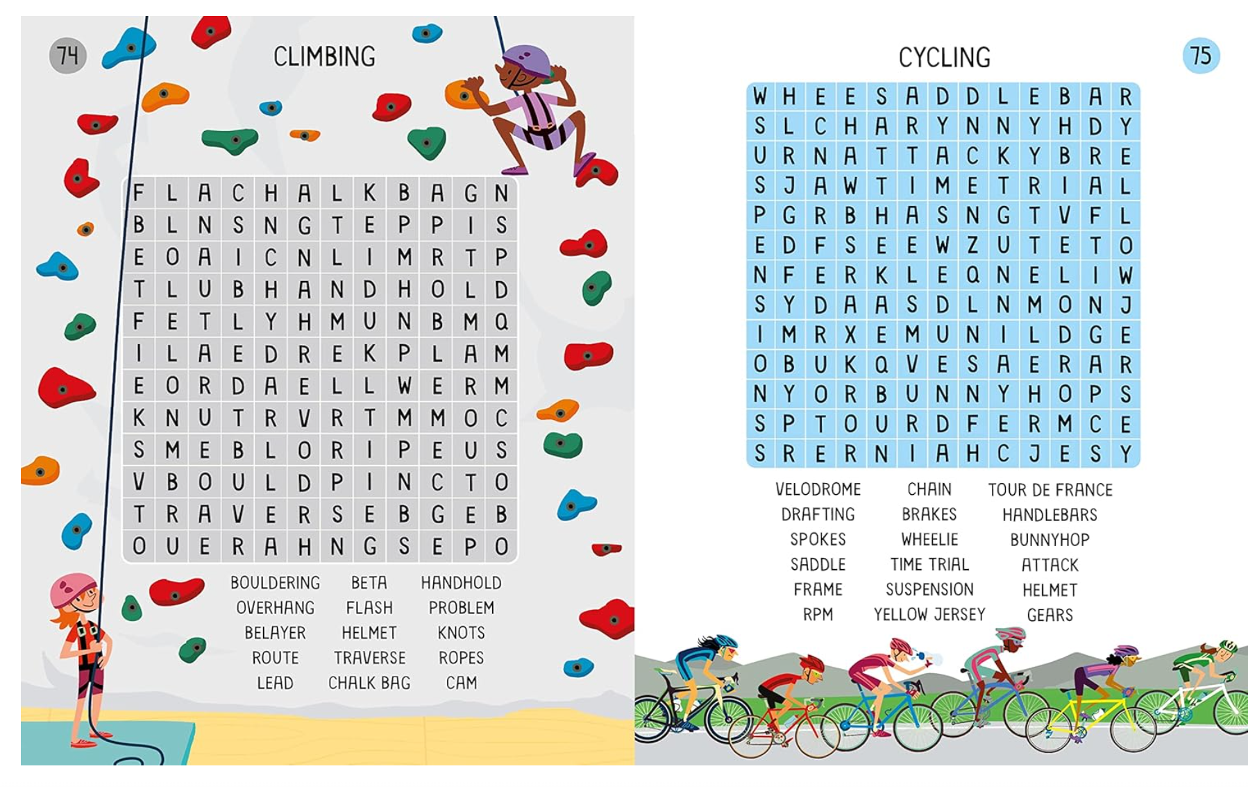 Usborne Sports Children's Wordsearches