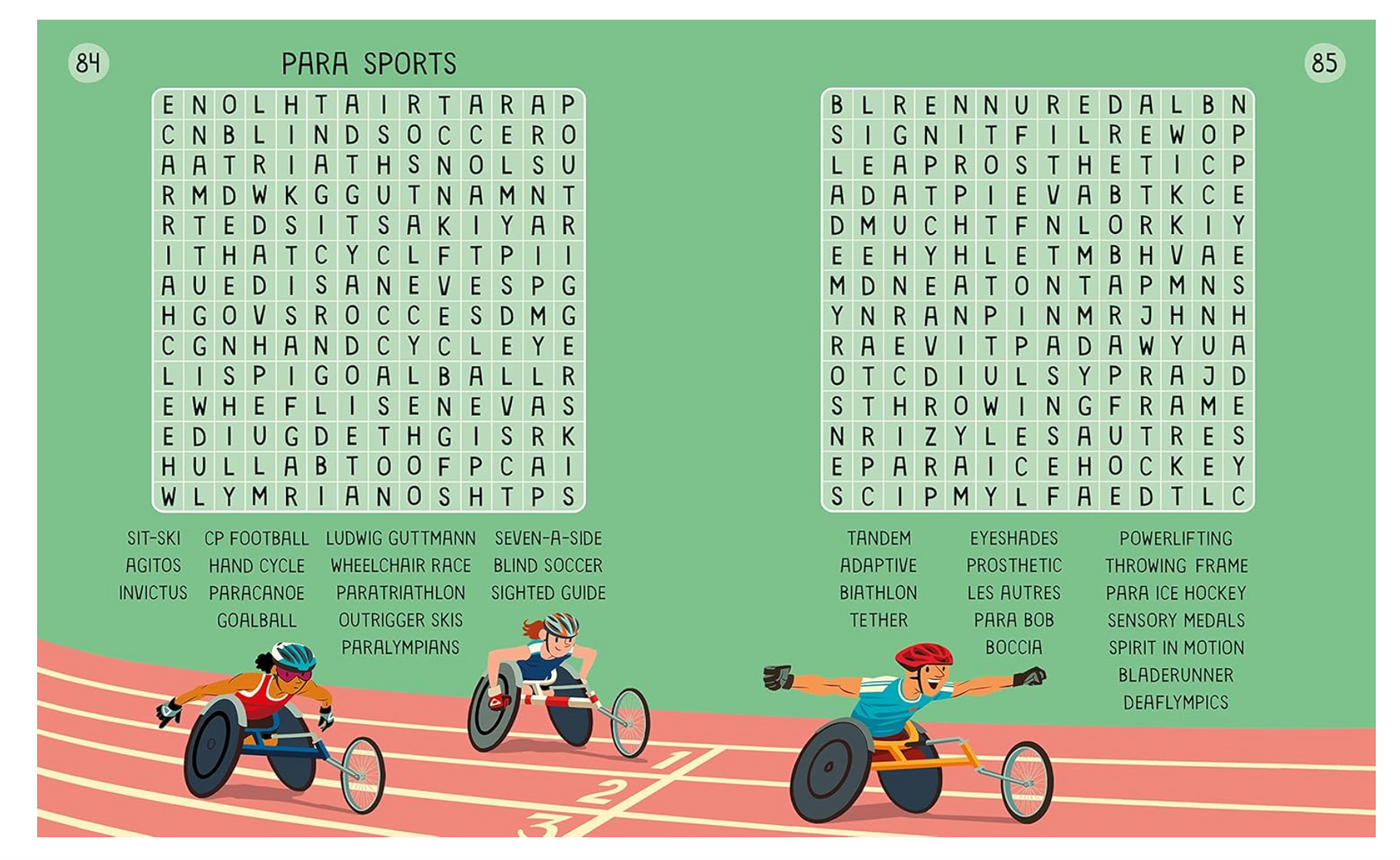 Usborne Sports Children's Wordsearches