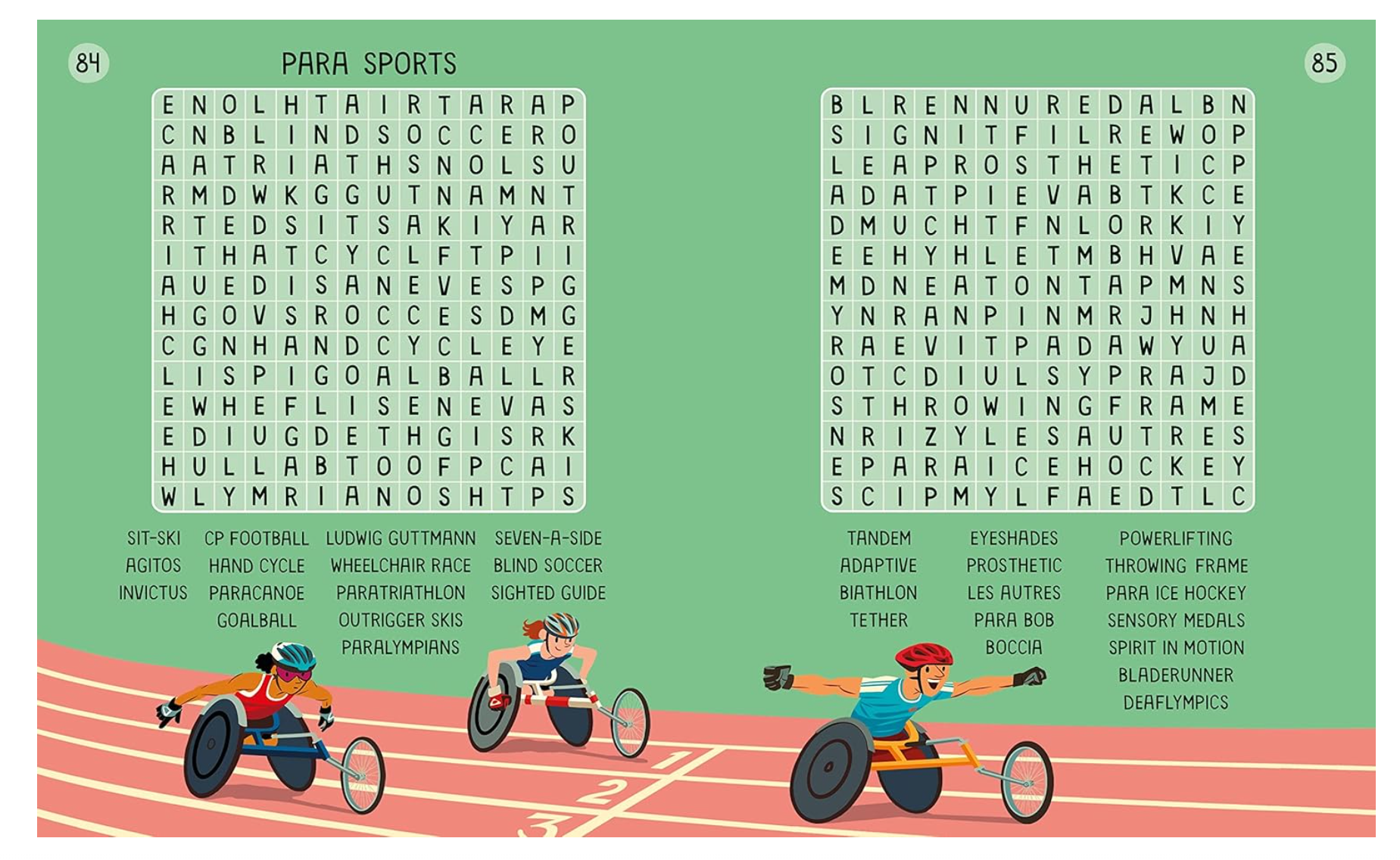 Usborne Sports Children's Wordsearches