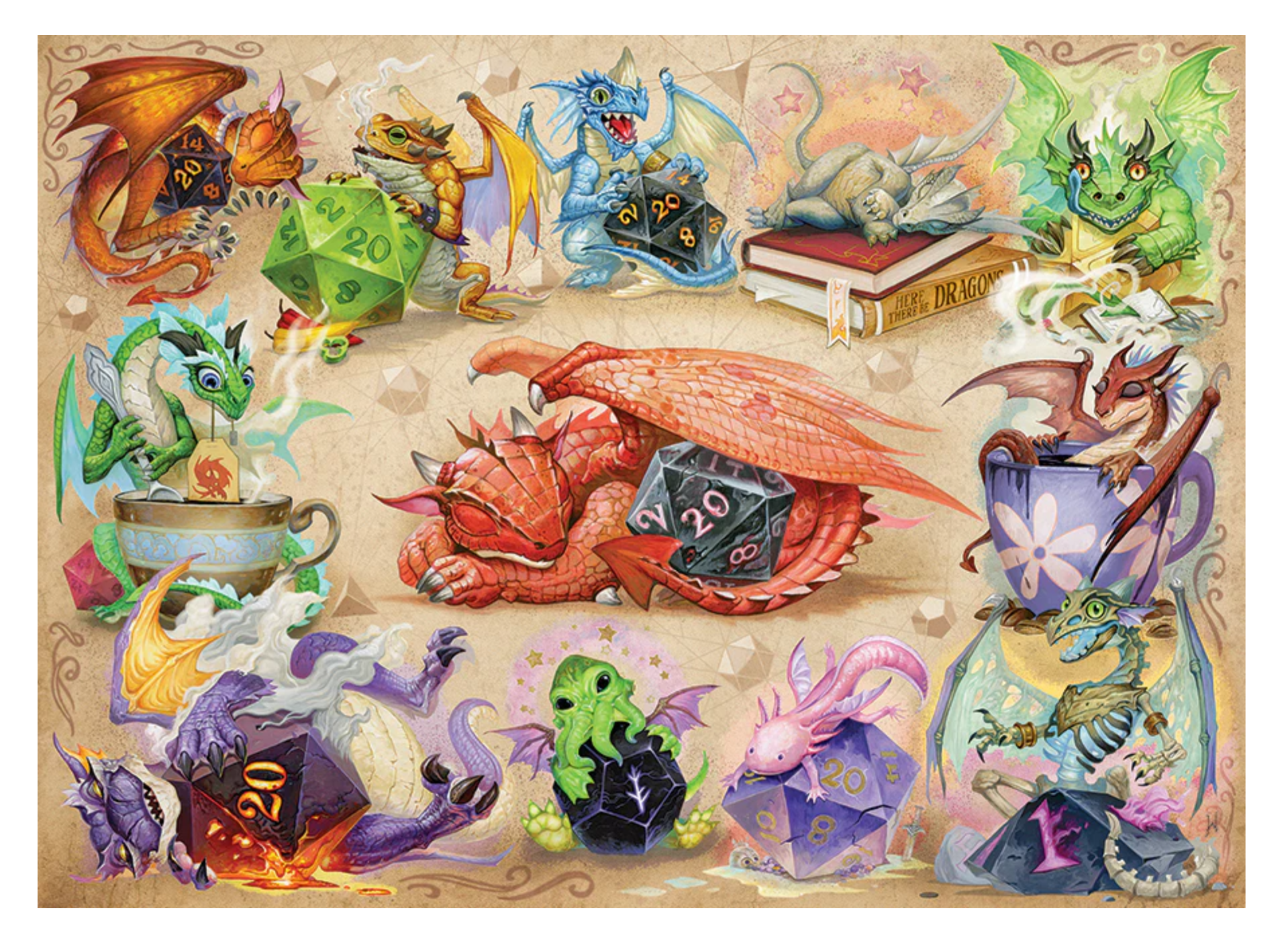 Cobblehill D20 Dragons