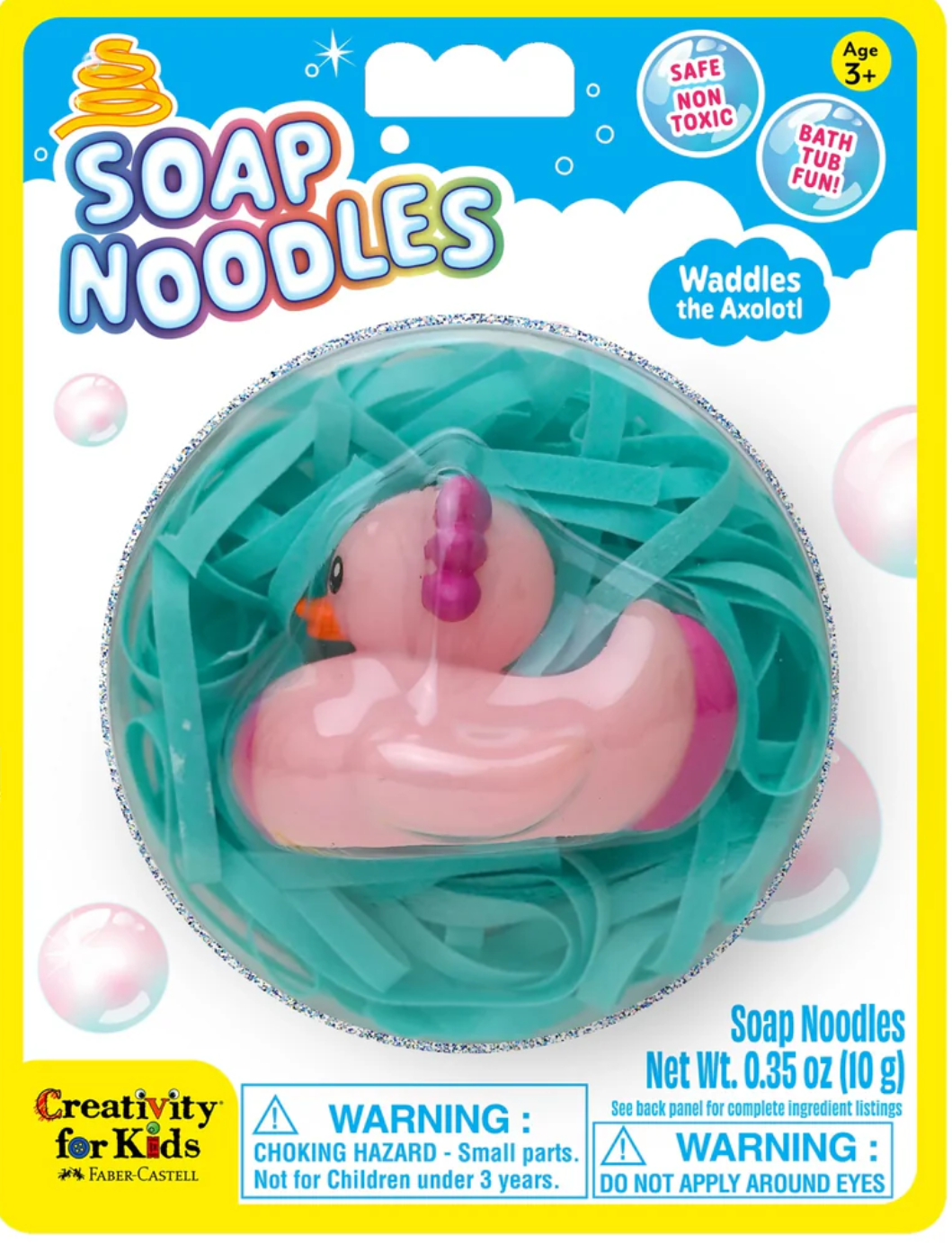 Creativity For Kids Waddles The Axolotl Soap Noodles