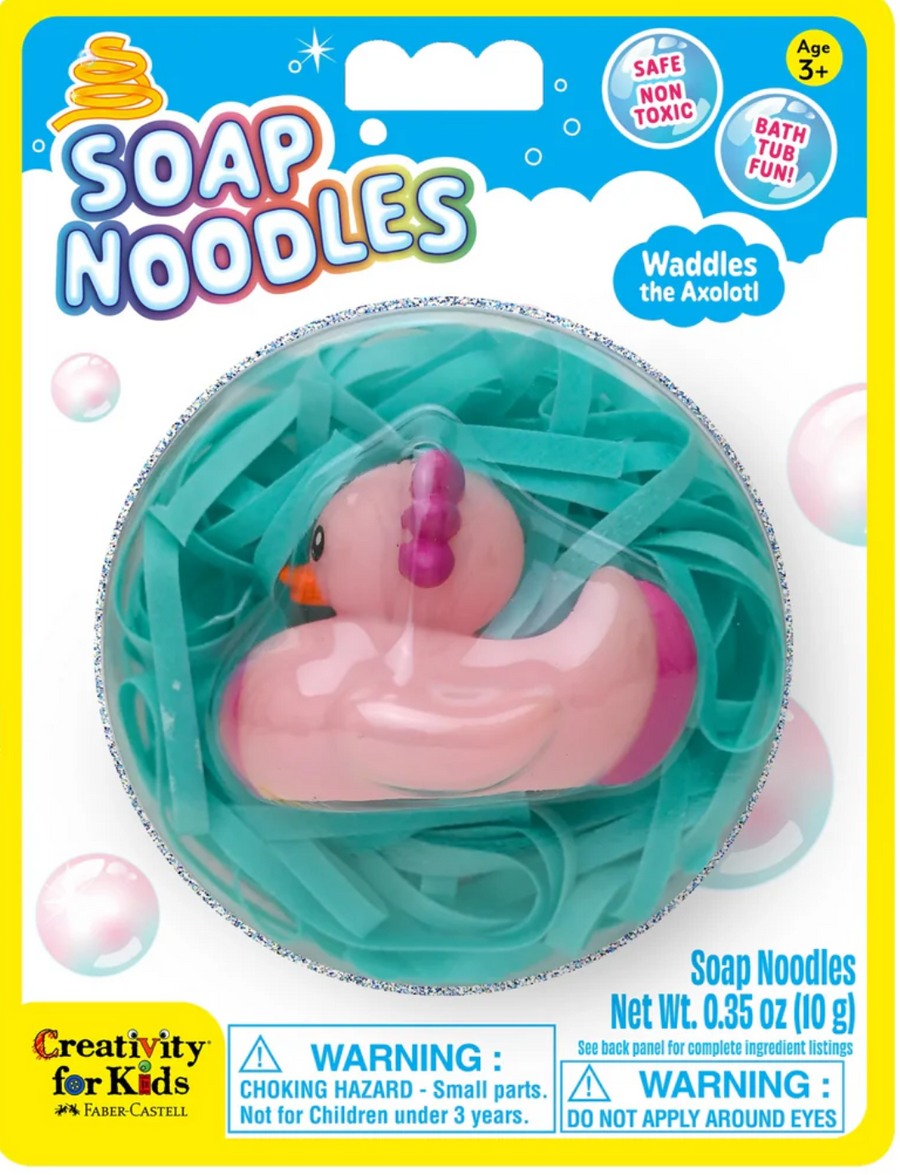 Creativity For Kids Waddles The Axolotl Soap Noodles