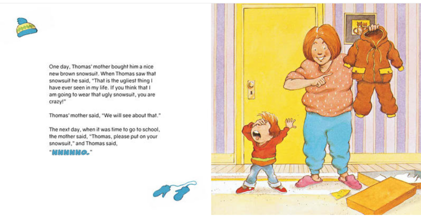 Robert Munsch 🍁Thomas' Snowsuit - Annikin Edition