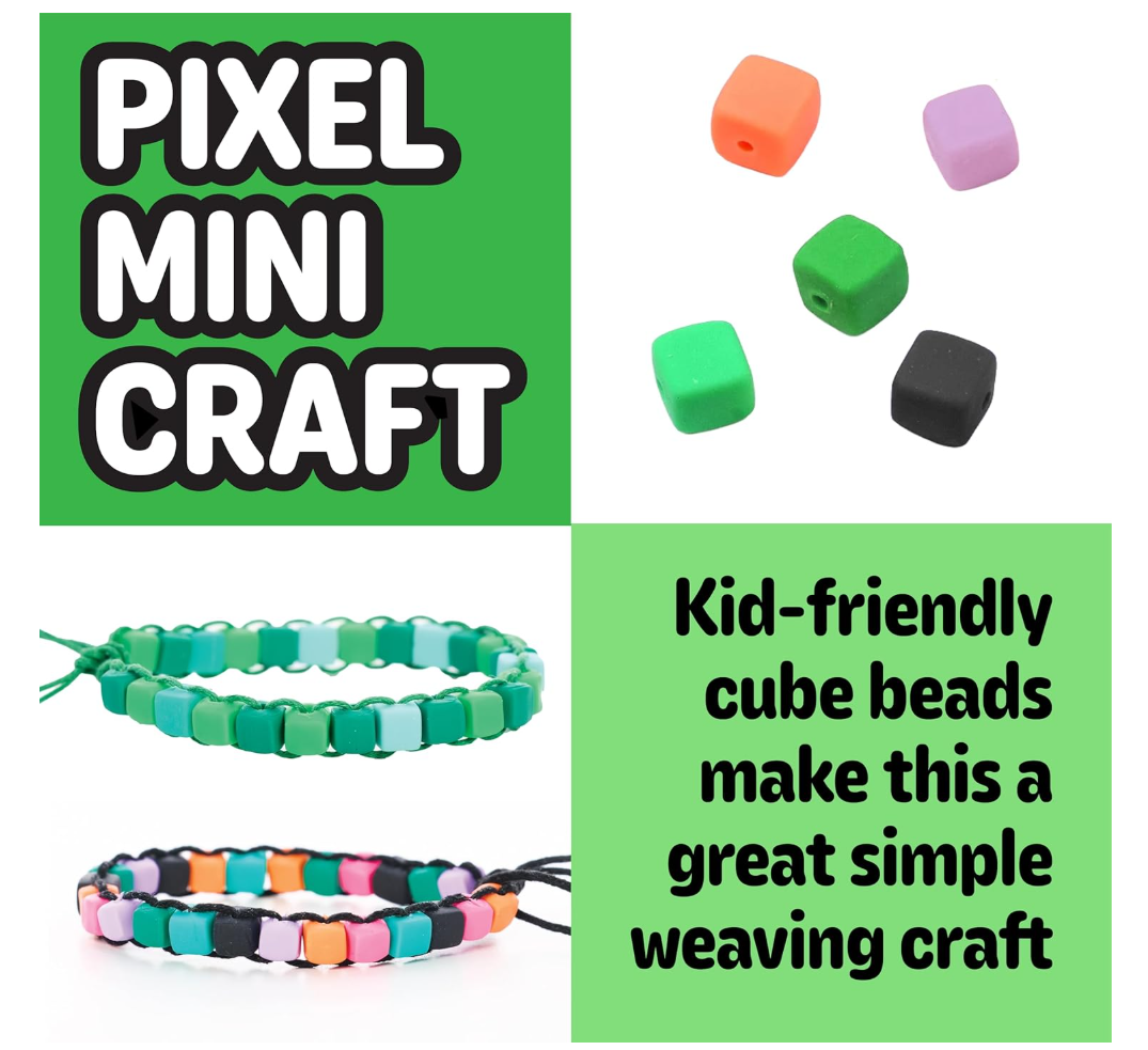 Creativity For Kids Woven Cube Bracelets