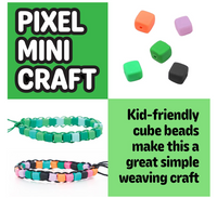 Creativity For Kids Woven Cube Bracelets