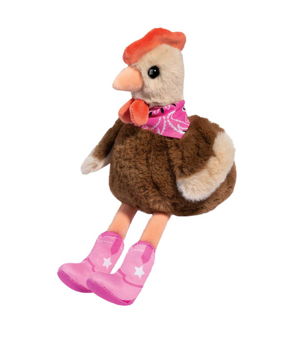 Douglas Toys Cowgirl Chicken