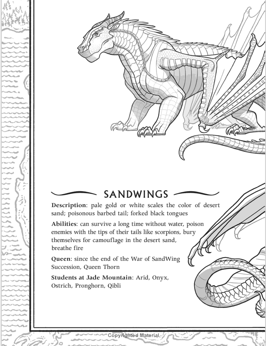 Wings Of Fire Moon Rising Book #6