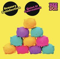 Schylling Cool Kittens NeeDoh - Multi Pack