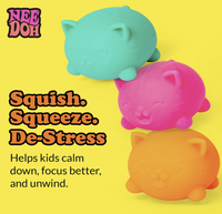 Schylling Cool Kittens NeeDoh - Multi Pack