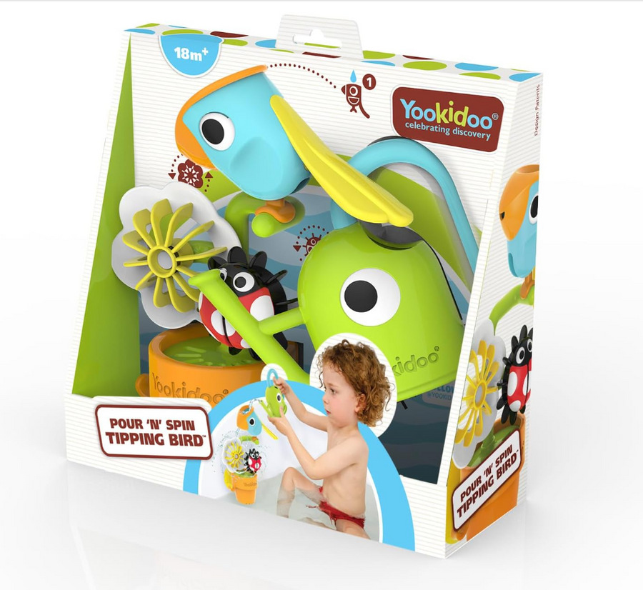 Yookidoo Pour 'N' Spin Tipping Bird