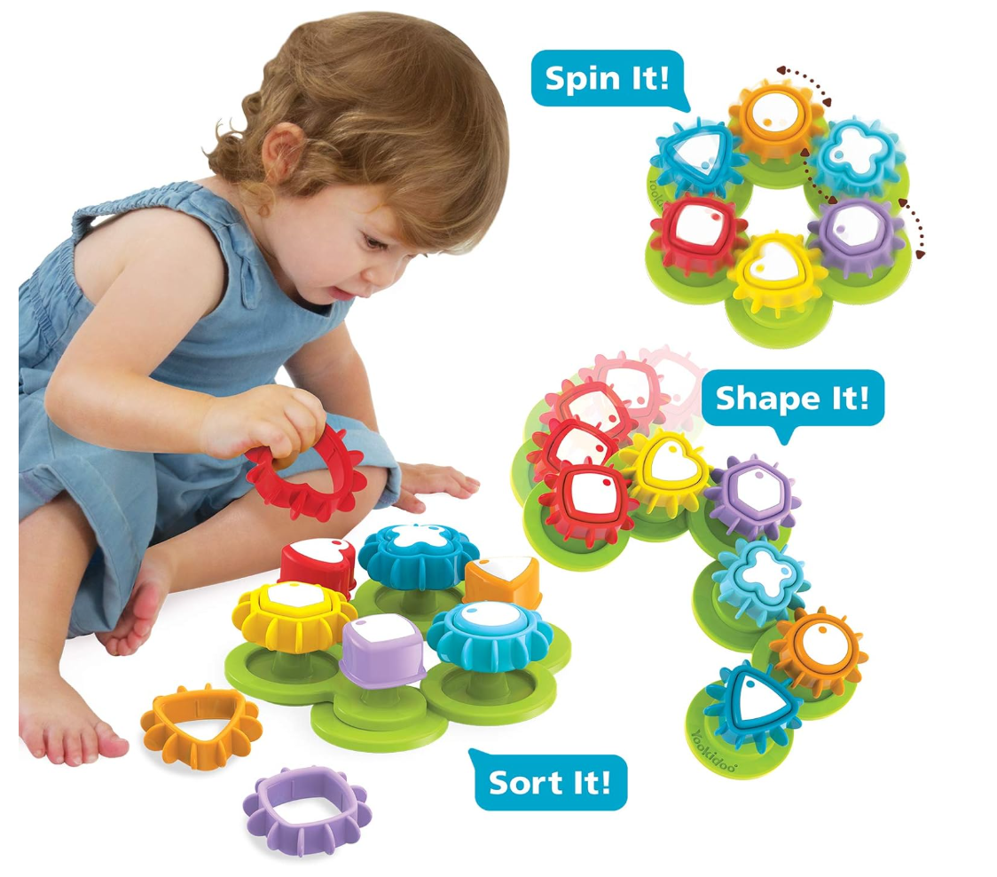 Yookidoo Shape 'N' Spin Gear Sorter