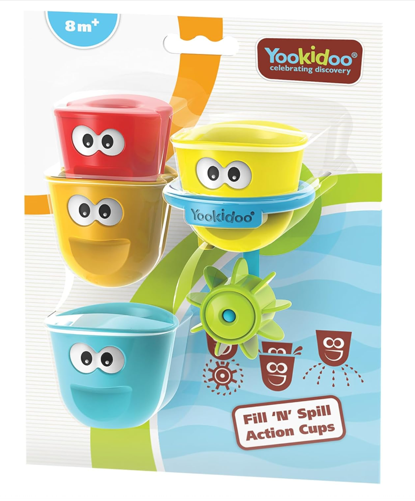 Yookidoo Fill 'N' Spill Action Cups