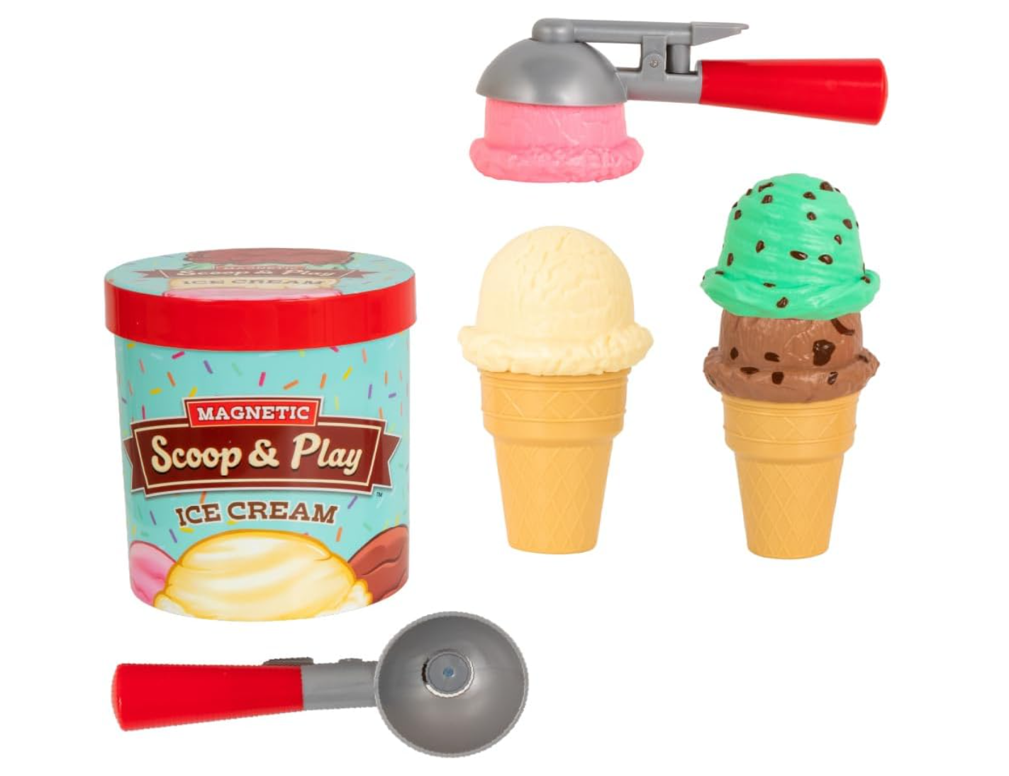 Popular Playthings Magnetic Scoop & Play Ice Cream
