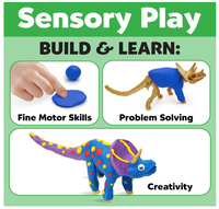 Creativity For Kids Create With Clay Dinosaurs