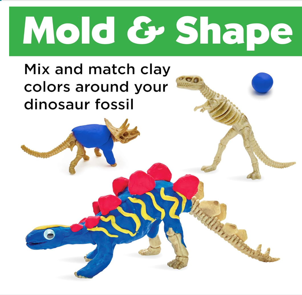Creativity For Kids Create With Clay Dinosaurs