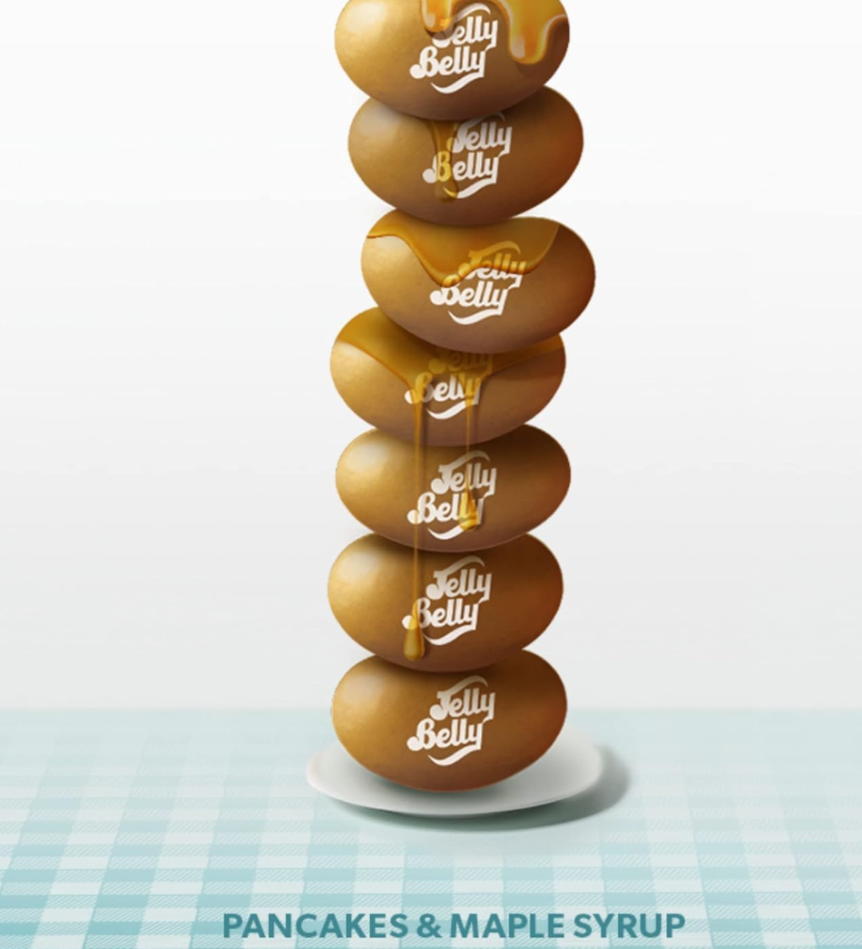 Jelly Belly Pancakes & Maple Syrup