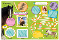National Geographic Kids Ponies and Horses Sticker Activity Book