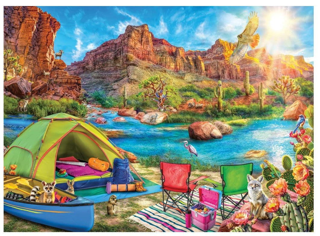 Ravensburger Canyon Camping 1500 Piece