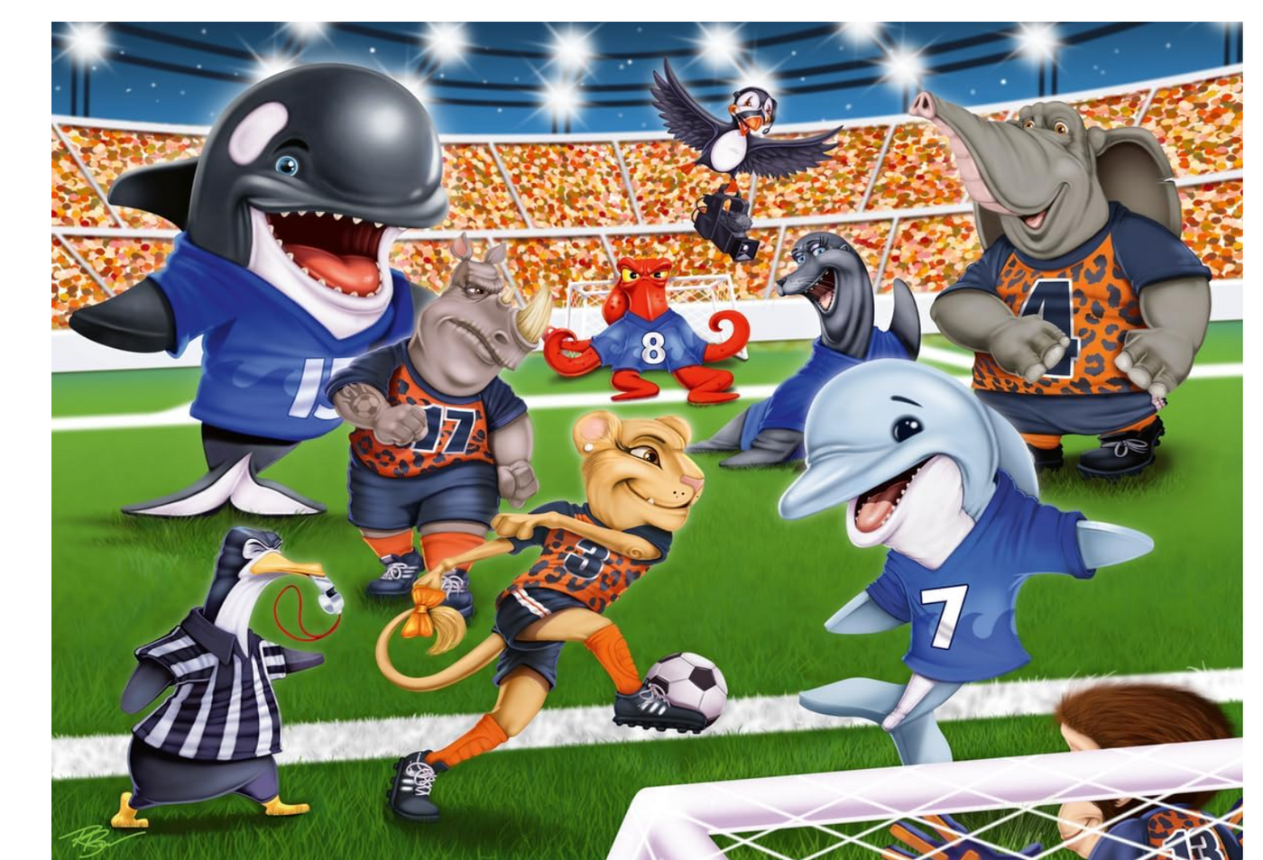 Ravensburger Soccer Field Flair 150 Piece XXL