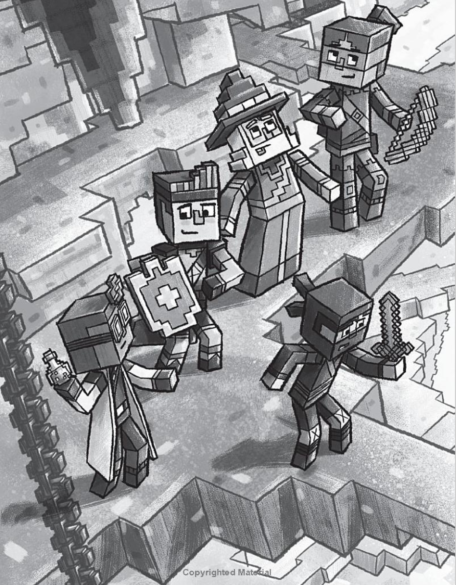 Minecraft Woodsword Chronicles Dungeon Crawl! Book 5