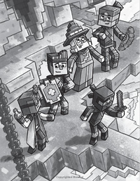Minecraft Woodsword Chronicles Dungeon Crawl! Book 5