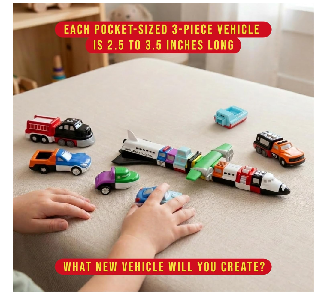 Popular Playthings Micro Mix Or Match Vehicles