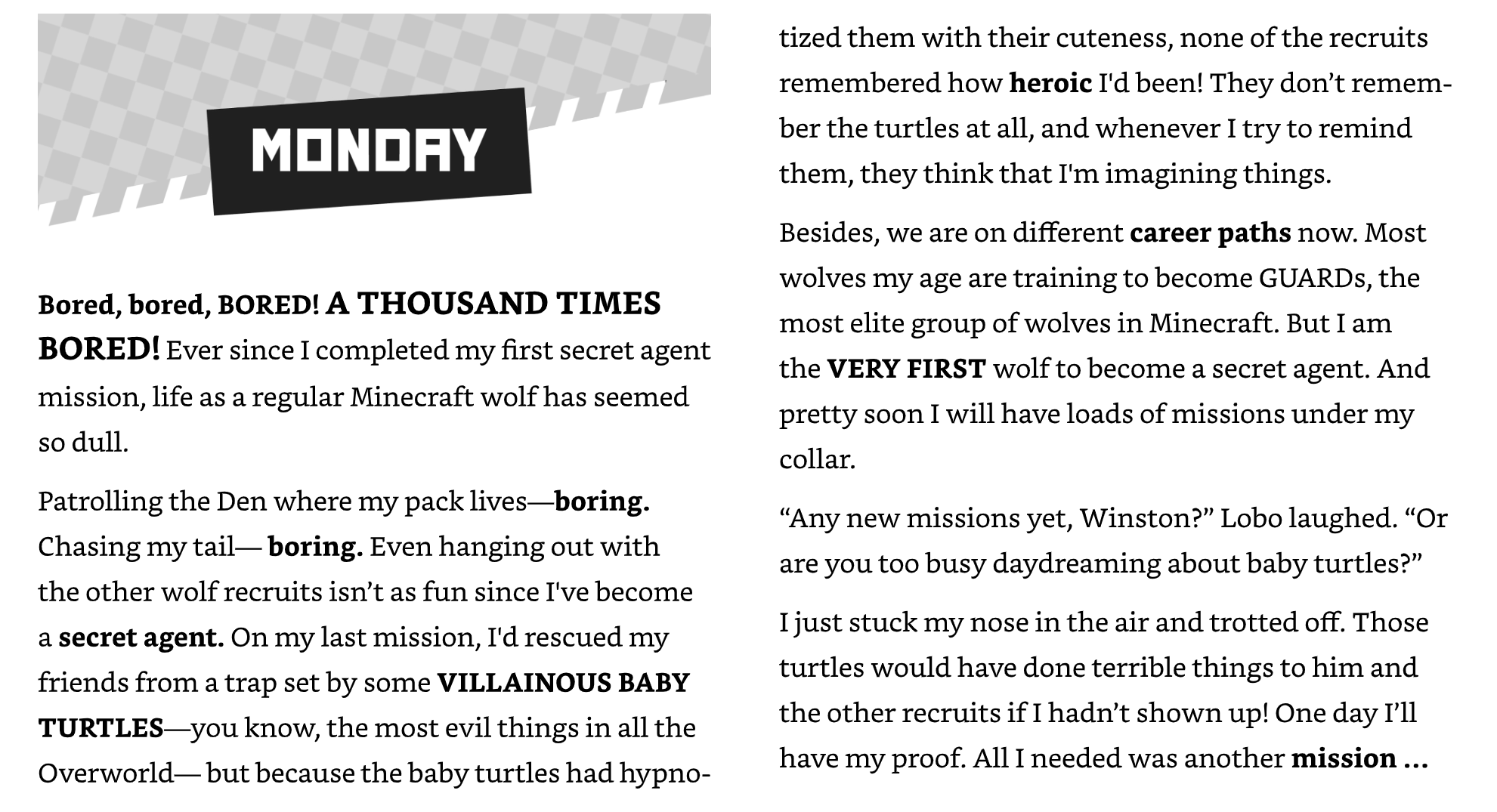 Diary Of A Minecraft Wolf Underwater Heist #2