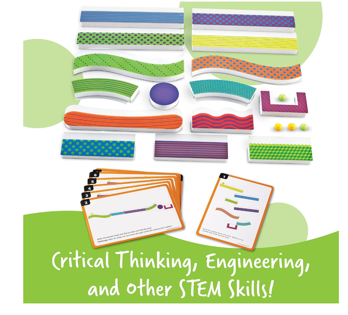 Learning Resources Tumble Trax Magnetic Marble Run