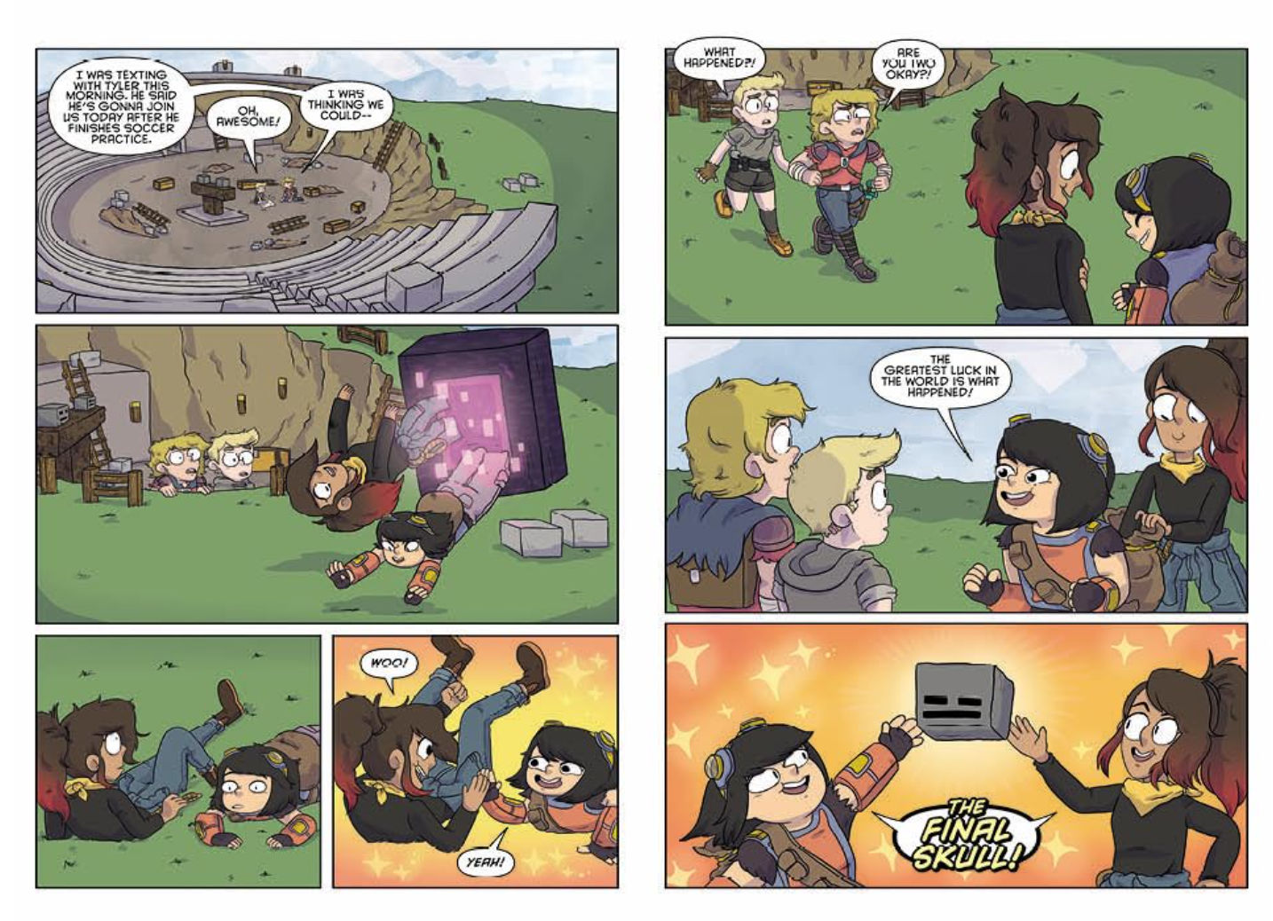 Minecraft Volume 1 Graphic Novel