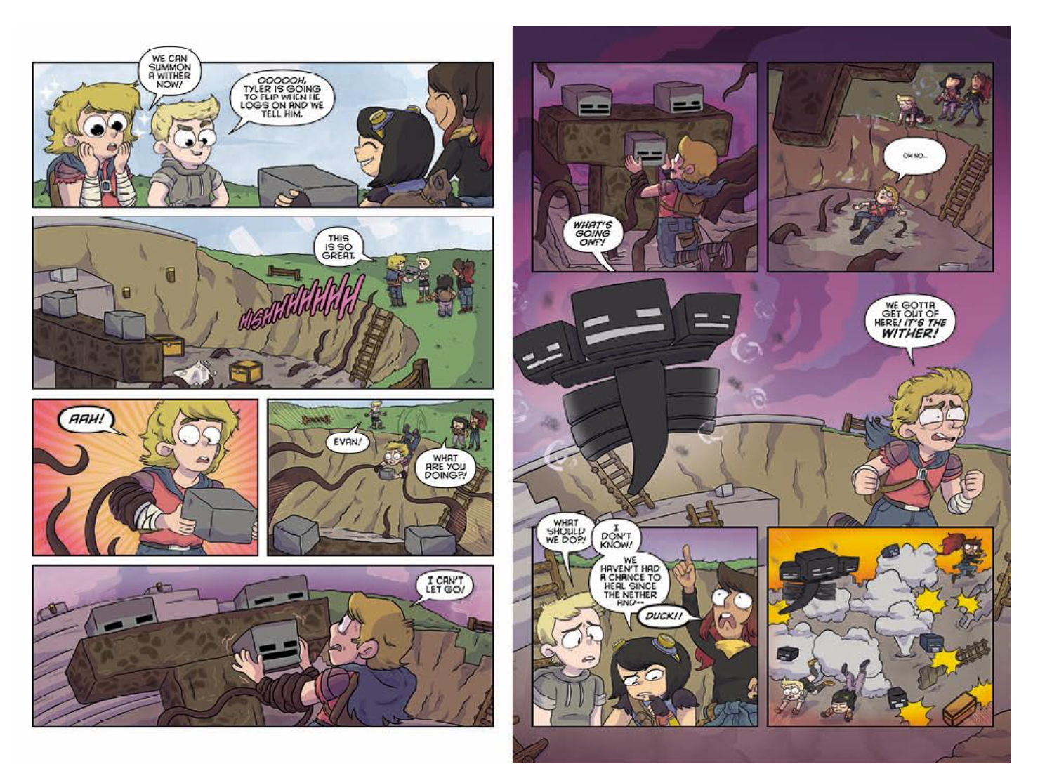 Minecraft Volume 1 Graphic Novel