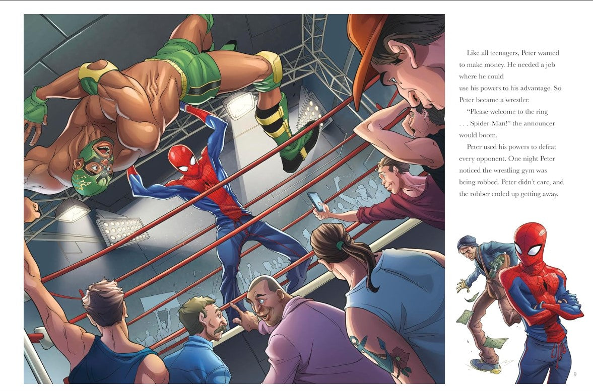 5 Minute Marvel Spiderman Stories
