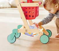 Hape Little Shoppers Cart & Basket