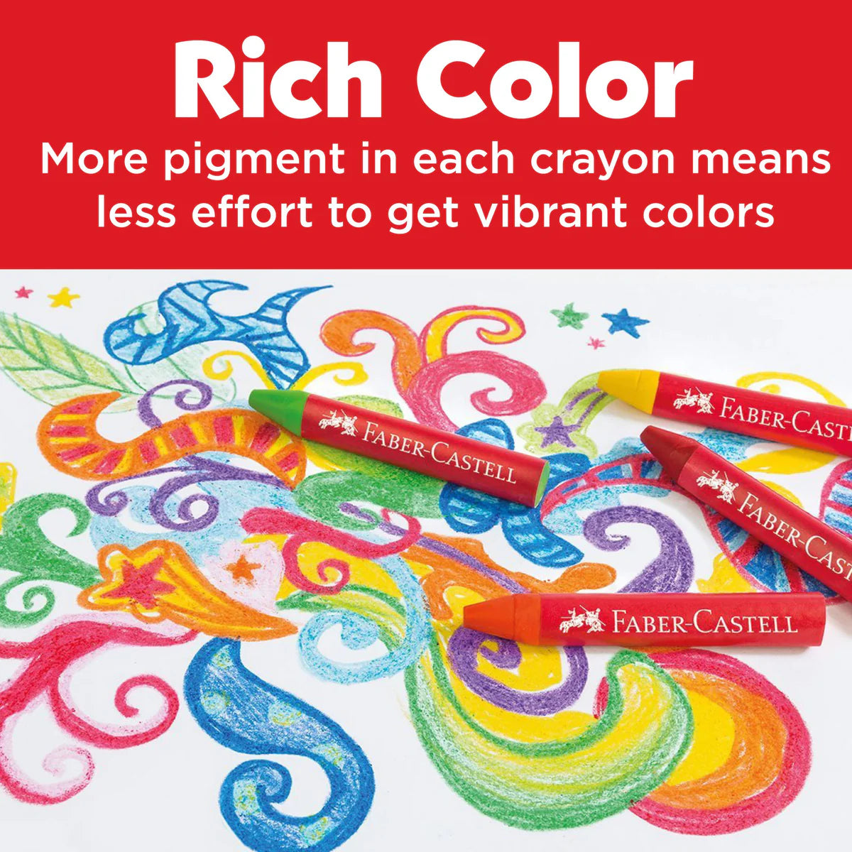 Faber-Castell Beeswax Crayon Hard Case 12