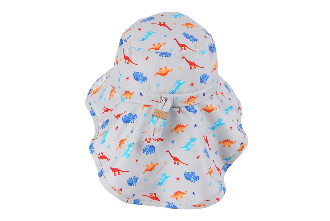 FlapJackKids Dino Sun Hat Neck Cape 2-4 Years