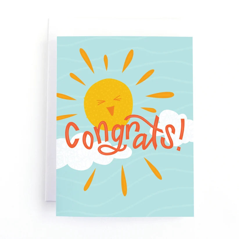 Sunny Skies Congratulations Card
