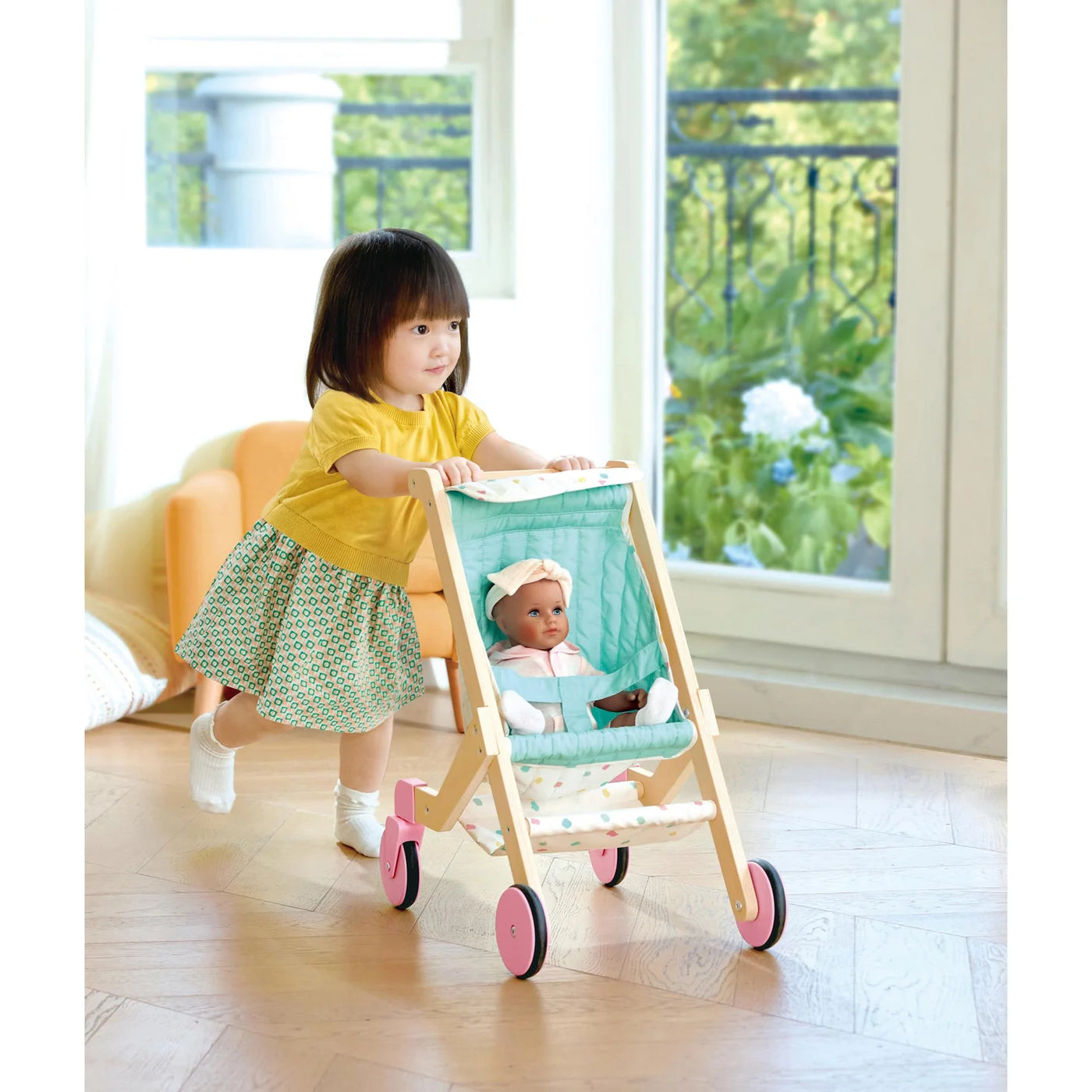 Hape Sweet Walks Doll Stroller