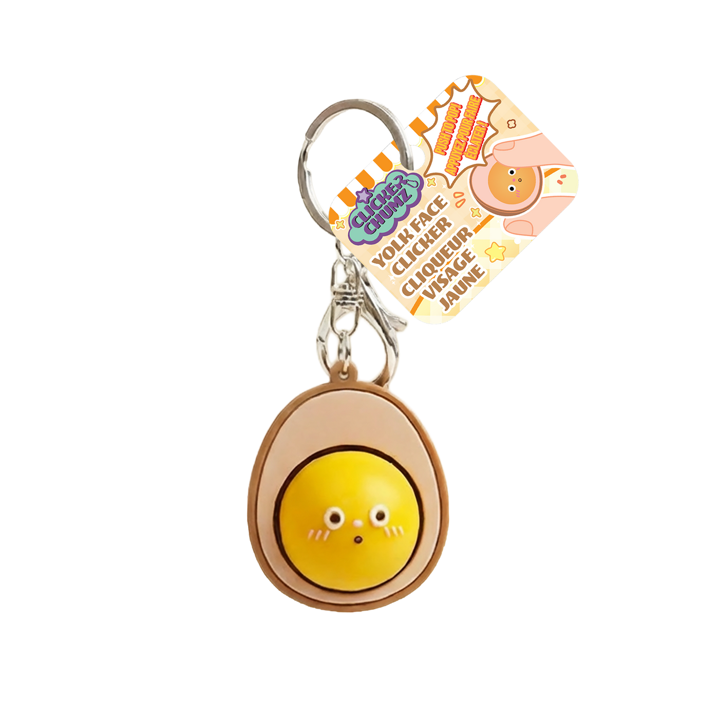 Clicker Chumz Yolk Face