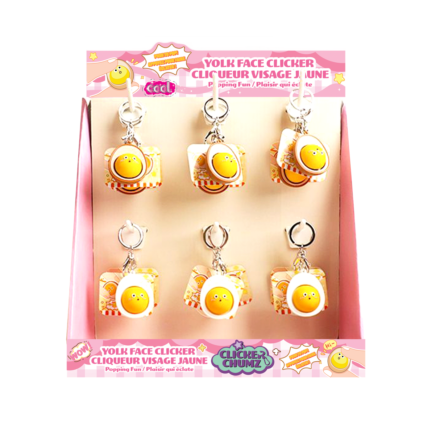 Clicker Chumz Yolk Face