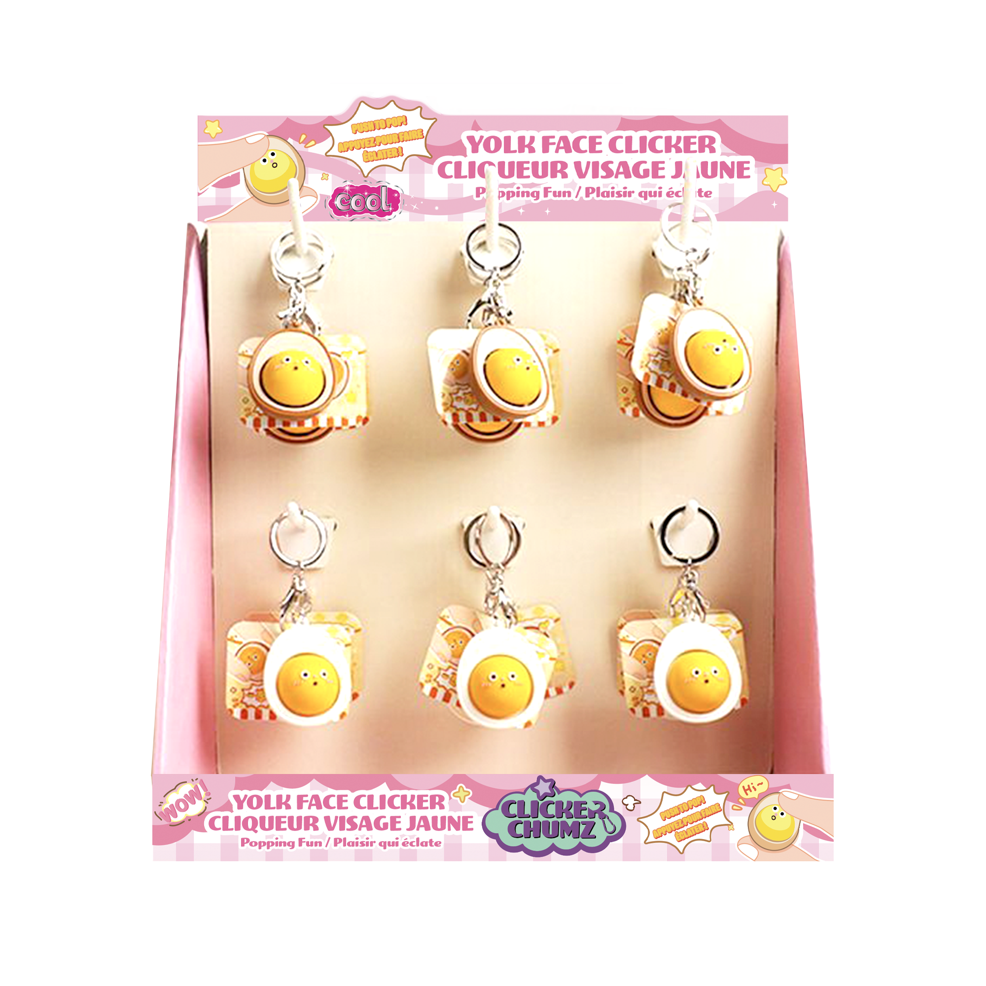 Clicker Chumz Yolk Face