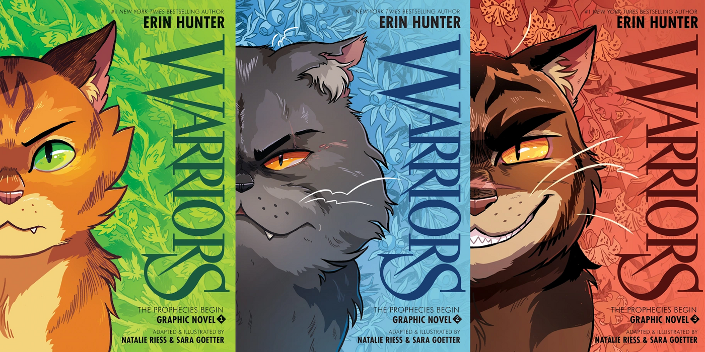 Warriors Graphic Novel The Prophecies Begin Books 1-3