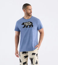Papa Bear Men's Tee 🍁 Little Blue House