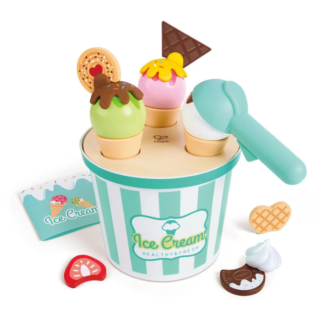 Hape Scoop & Serve Ice Cream Set