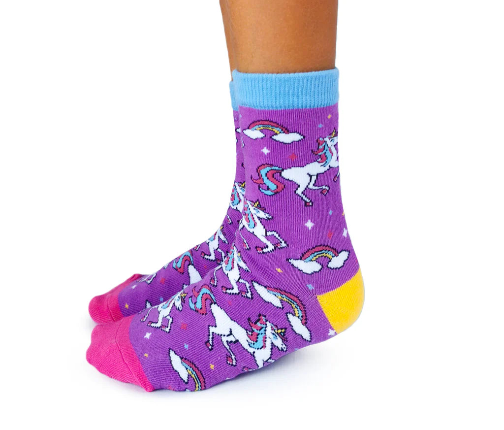 Uptown Socks Rainbows and Unicorns