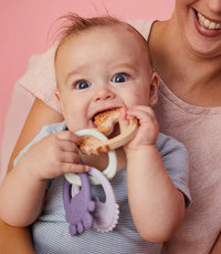 B.Box Lullaby Peony Trio Teether