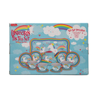 Schylling Unicorn Tin Tea Set