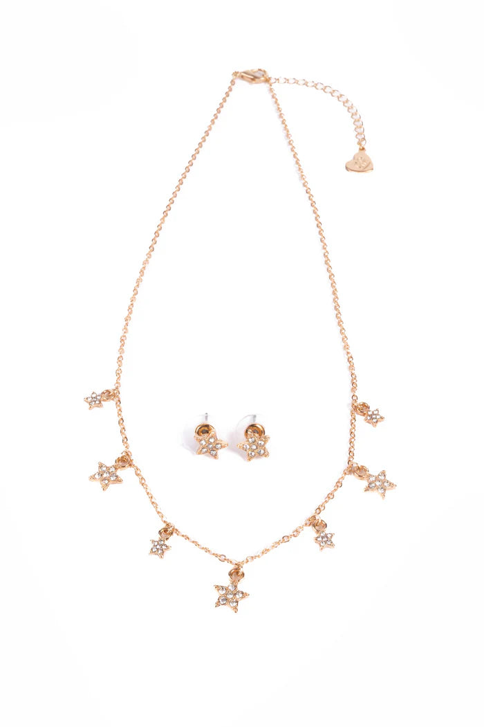 Great Pretenders Boutique Chic Rising Star Necklace & Earrings